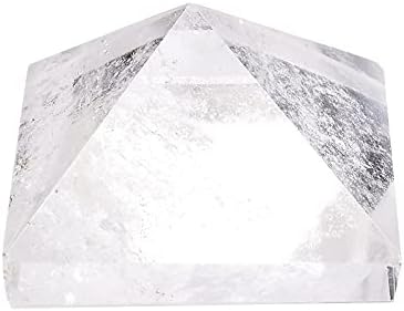 BINNANFANG AC216 1 бр. Натурална Кристално чиста Кварцевая Пирамида, Лечебен Енергиен камък, Кристали, Рейки, Точков
