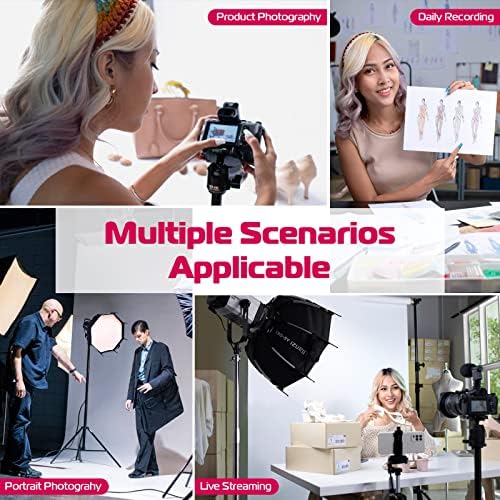 Быстросъемный софтбокс ULANZI Parabolic Softbox - съвместим с GODOX M200D/M300D, Aputure LS 60d/x/ LS C120d II/Amaran