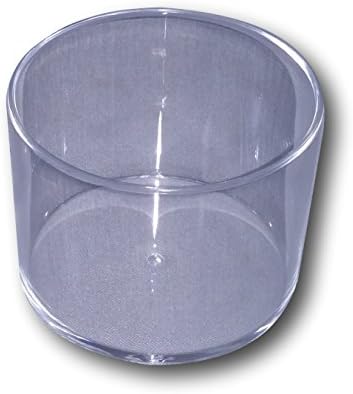 Държач за чаши с откидными дръжки от прозрачна пластмаса, идеален за защита на стандартни притежателите чаши на мебели
