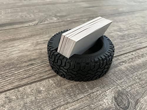 Държач за визитки от гуми - щанд за магазин за колела Настолна плот
