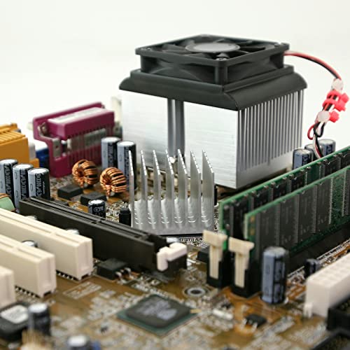 MECCANIXITY 2 Pack M. 2 2280 Nvme SSD Охладител Охладител От Алуминиева Сплав Радиатор за Охлаждане на КОМПЮТЪР, 70x22x10 мм, Черен
