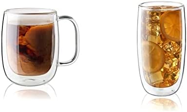 Кафеена чаша ZWILLING J. A. Henckels от 2 теми, комплект чаши за напитки Clear & J. A. Henckels, бял, 2 бр. (опаковка