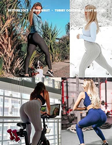 CROSS1946 Гамаши за жени С Висока Талия, Подтягивающие задните части, Контрол на Корема, Спортни Панталони за Йога, фитнес