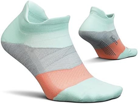 Feetures Elite Ultra Light No Show Tab Обикновена чорапи за бягане за мъже и жени, Спортни Компресия чорапи, Отводящие