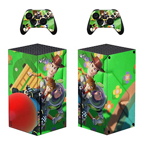 FELIPE SEIJI на VIOLETA Набор от Скинове Xbox Series X, Vinyl Стикер, Защитни Стикери за Xbox Series X, Конзолни Контролери Kinect 2 - Kingdom Hearts