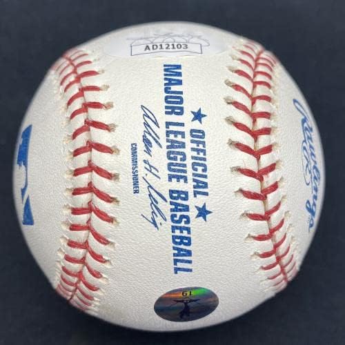 Bullet Боб Feller Подписа Бейзболен JSA - Бейзболни топки с автографи