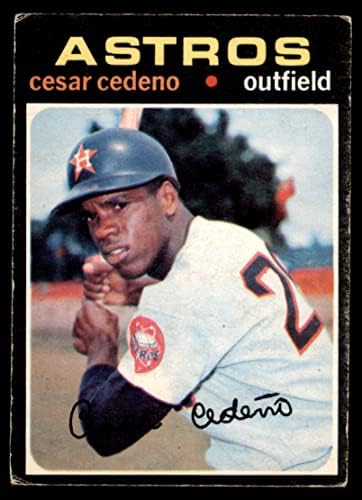 1971 O-Pee-Chee # 237 Сезар Седено Хюстън Астрос (Бейзболна картичка) VG/БИВШ Астрос