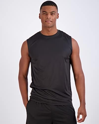 5 Опаковки: Мъжки окото майк Active Атлетик Тек бретелях - Спортно облекло за тренировки (предлага в модели на Big &