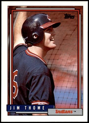 1992 Topps # 768 Джим Е Кливланд Индианс (Бейзболна картичка) NM/MT Индианс