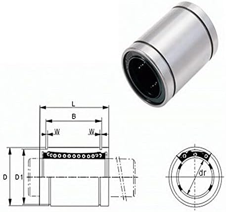 Пряка продажба от производител на LM3uu, LM4uu, LM6uu, LM8uu, LM10uu, LM12uu, LM16uu, LM20uu, този вал с линейно подшипником