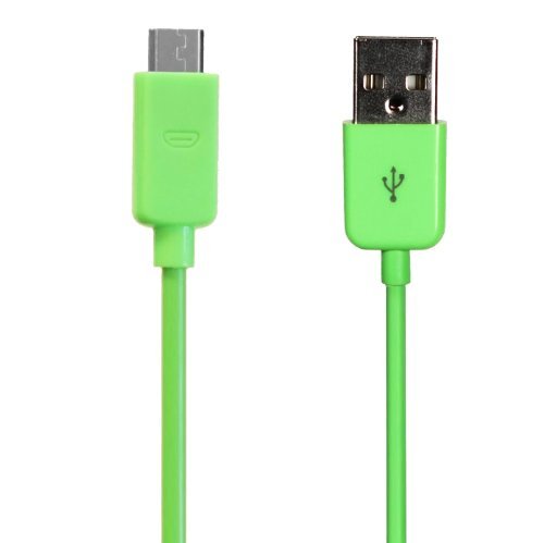 Съвместим с Importer520 (TM) Високоскоростен HDMI кабел за Xbox One дължина от 6 фута с Ethernet M / M + Цветен Кабел за зарядно Micro USB 2в1 - Зелен