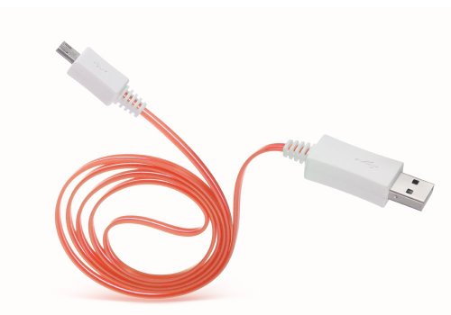 Importer520 (TM) е Съвместим с видима червена led подсветка на Xbox One 6 Фута Високоскоростен HDMI кабел с Ethernet M /M + Цветен Кабел за зарядно Micro USB 2в1, кабел - червен светодиод