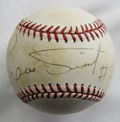 Луис Тиант Подписа Автограф Rawlings Baseball B94 - Бейзболни Топки с Автографи
