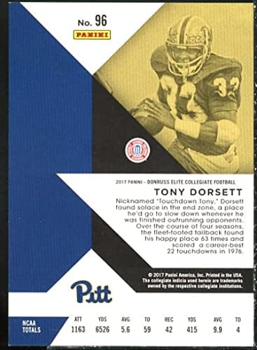 Картичка Тони Дорсетта , избрани в района на драфте 2017 г. Амбицията на Ред #96