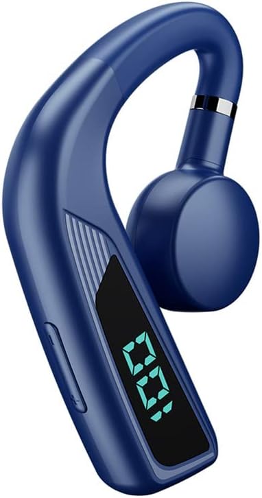 Одноухая Bluetooth-слушалки с микрофон, Слушалки с въздушна костната проводимост, Ушния подложка с Заушниками, Слушалки