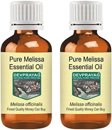 Чисто етерично масло от Маточина, Devprayag (Melissa officinalis) Парна дестилация (опаковка от два броя), 100 мл X 2