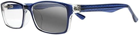 Мультифокальные Прогресивно Мъжки Дамски Слънчеви Очила с защита от Uv в Ретро стил С Променливо Фокусно Разстояние, Фотохромное Слънцезащитно Стъкло За Четене в Б