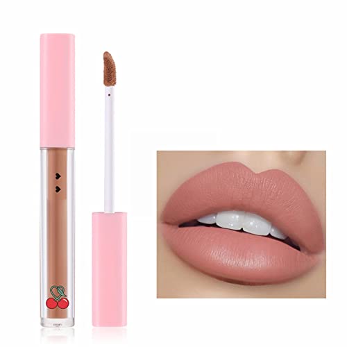 Max Lip liner четки, Устойчиви Антипригарная чаша Не Избледнява Глазура За устни Гланц за устни Череша Сладък Гланц за