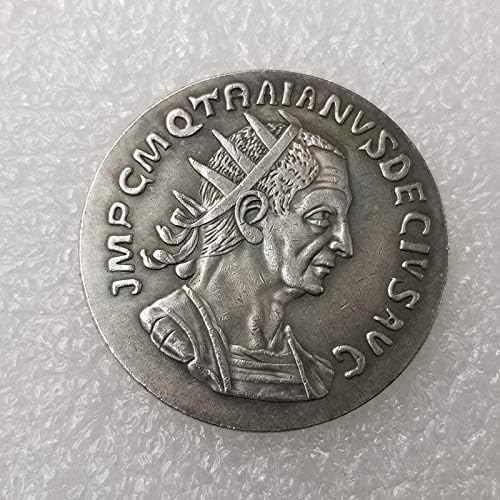 Професия Римска Монета, Покрити с Мед Стара Сребърна Монета за Спомен Колекция от Чуждестранни монети Колекцията 1Coin Възпоменателна Монета
