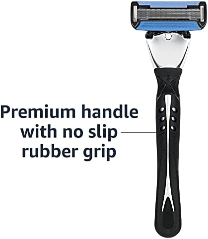 Мъжка самобръсначка Basics MotionSphere с 5 остриета, двойна смазани и прецизионным машинка за подстригване за брада,