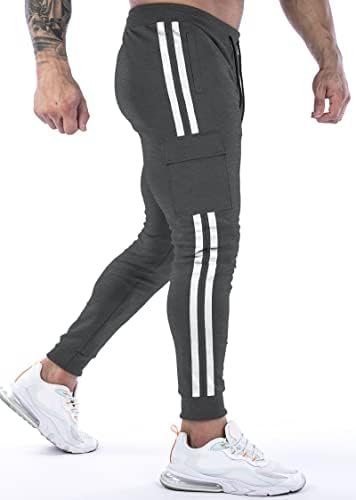 Мъжки Панталони-карго за бягане FUGUI, Дебнещ Шарени Панталони за занимания във фитнеса, Спортни Панталони за Джогинг