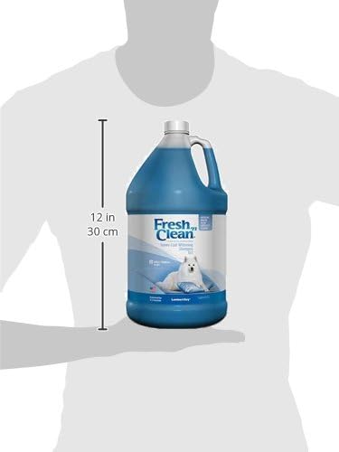 PetAg Fresh 'n Clean Избелващ шампоан за снежна вълна 15:1 Концентрат с Аромат на ванилия - 128 течни унции (1 галон)