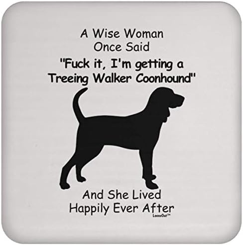 Забавна Поговорка Treeing Уокър Coonhound Подаръци за Жени за Коледа 2023 Подаръци Увеселителен парк