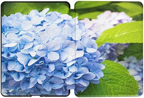 Корица за електронна книга Paperwhite е Съвместима с 6,8 Kindle Paperwhite е на 11-то поколение със сини и розови цветя