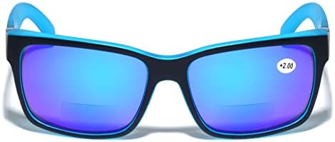 V. W. E. Мъжки Големи Бифокални Очила за Четене на Открито с Ширина 150 мм