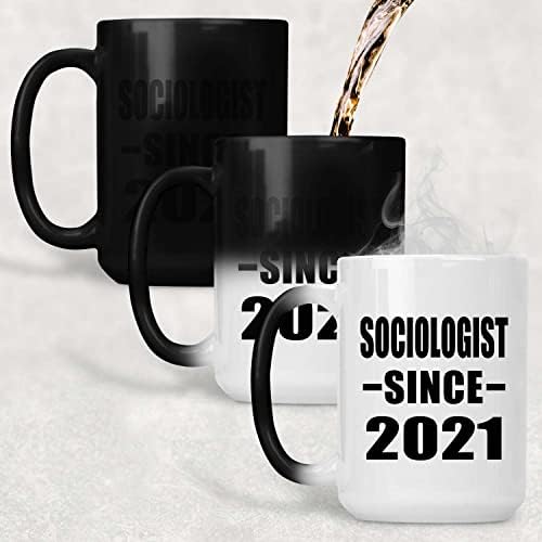 Designsify Sociologist С 2021 г., Чаша 15 грама, с Променящ се Цвят, Термочувствительная Магическа Писалка за една Чаена