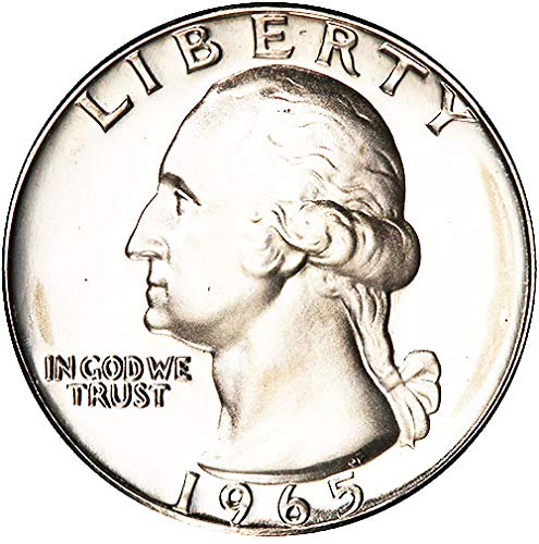 1965 P SMS Washington Quarter Choice Необращенный монетен двор на САЩ