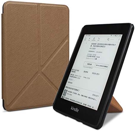 Калъф за Kindle 2022 Сгъваем калъф Smart Case за 6 инча 11 поставка Магнитен защитен тънък калъф синьо, кафяво